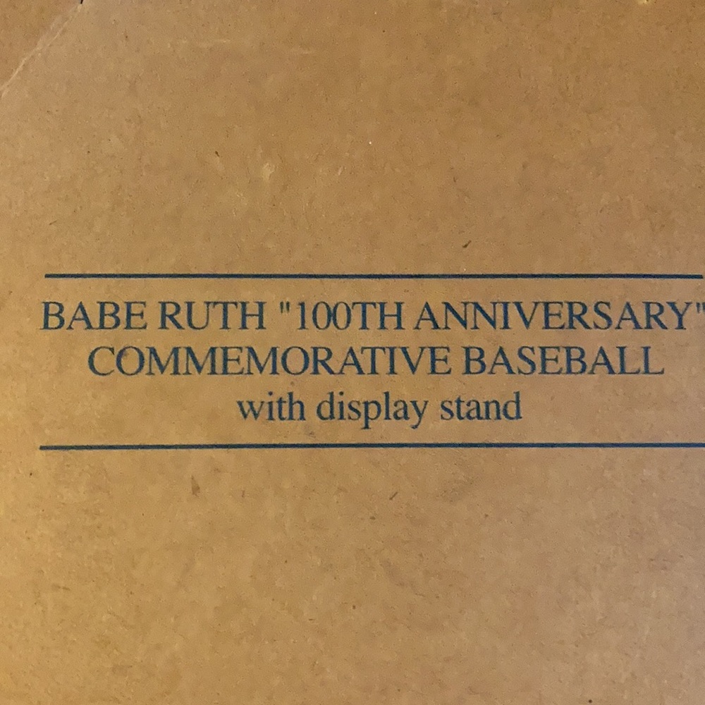 Babe Ruth Commemorative Baseball - image 6